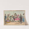 Run neighbours, run – St. Al—n’s is quadrilling it. (1829) by William Heath