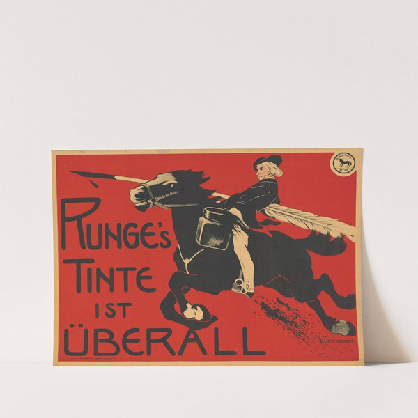Runges Tinte ist überall (1899) by Hans Lindenstaedt