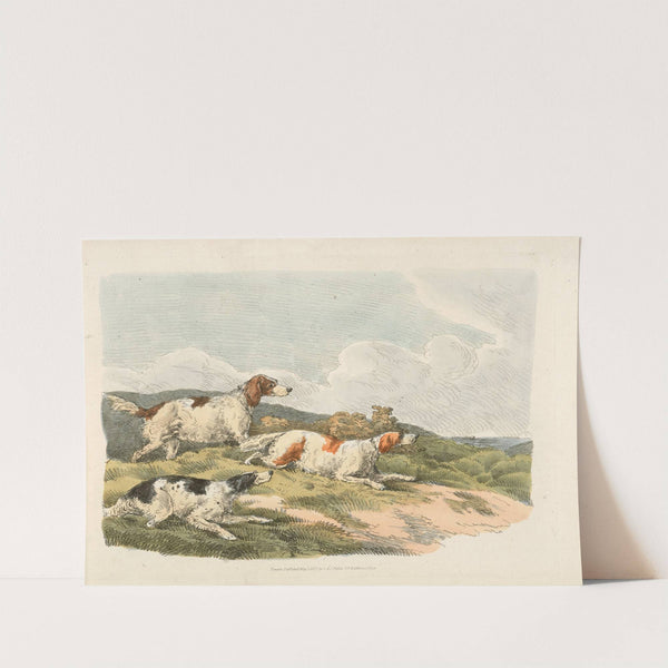 Running hounds (1817-1818) by Henry Thomas Alken