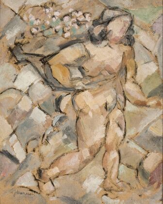Running woman