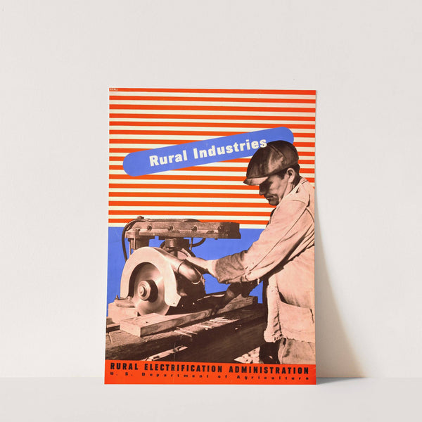 Rural industries Rural Electrification Administration, U.S. Department of Agriculture by Lester Beall