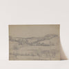 Rural landscape in Pennsylvania (1855) by James Fuller Queen