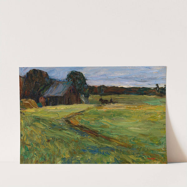 Russian landscape by Wassily Kandinsky