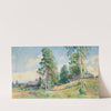 Russian Village In Spring by Konstantin Egorovich Makovsky