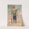 Russischer Infanterist (1906) by Franz Roubaud