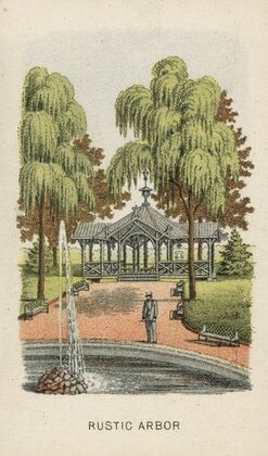 Rustic arbor