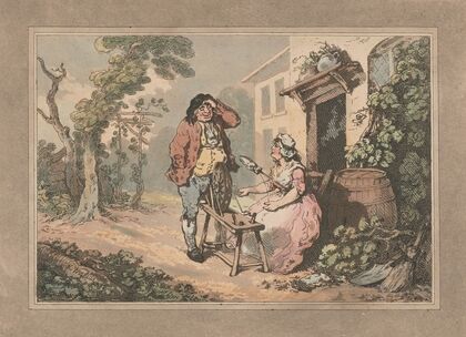 Rustic courtship