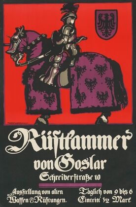 Rüstkammer von Goslar, Ausstellung von alten Waffen & Rüstungen (1913)