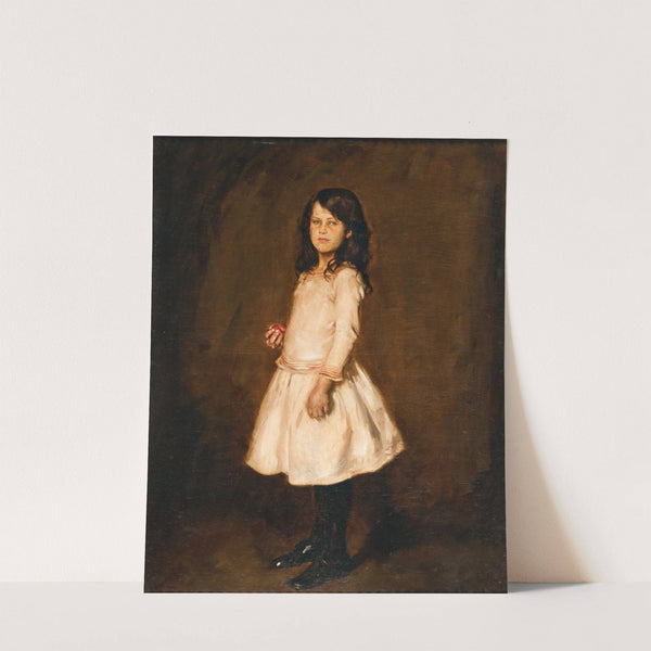 Ruth Standing in a White Dress (1912) by Carl Von Marr