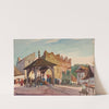 Rynek w Kazimierzu by Władysław Skoczylas