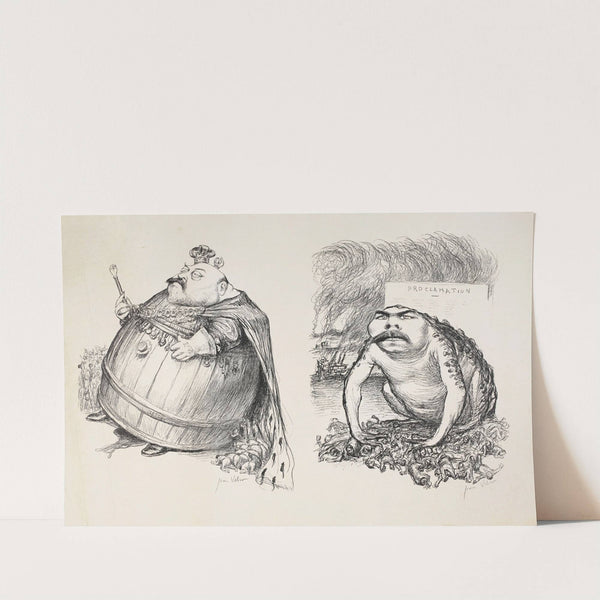 S.M. Edouard VII, Roi d’Angleterre, Empereur des Indes (1901) by Jean Veber