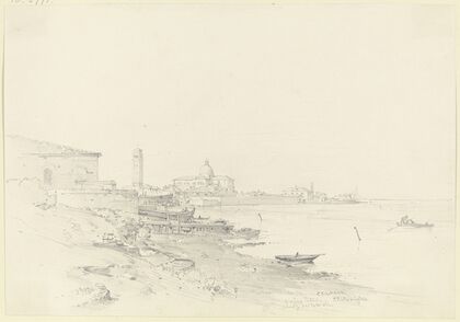 S. Pietro di Castello in Venedig, vom Giardino Publico aus gesehen
