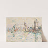 Sables d&#039;Olonne, la tour d&#039;Arundel by Paul Signac
