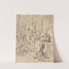 Sacrificial Scene by Leonaert Bramer