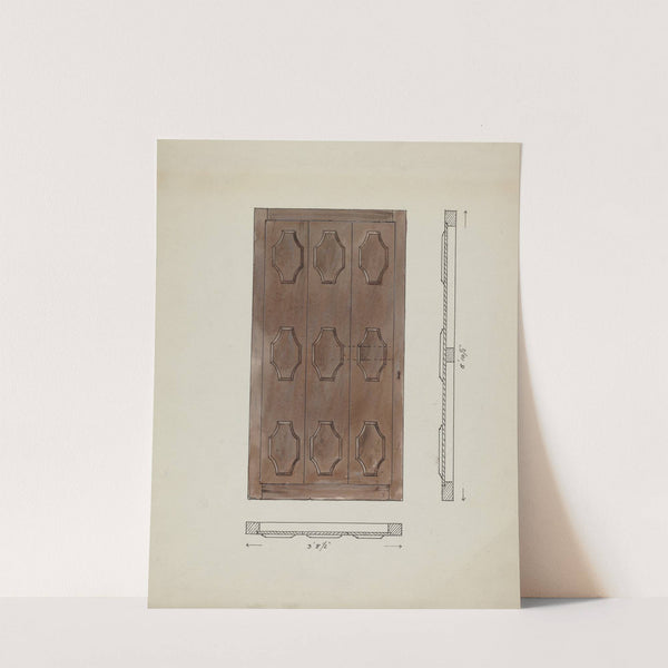 Sacristy Door by Geoffrey Holt
