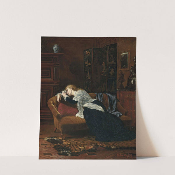 Sad tidings by Walter William Ouless