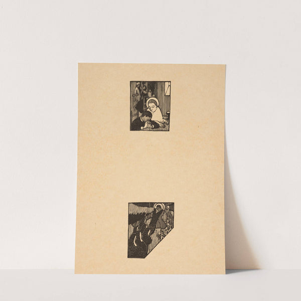 Sagesse (ensemble de sept éssais pour l’ouvrage Sagesse de Paul Verlaine) Pl. 2 (1889-1890) by Maurice Denis