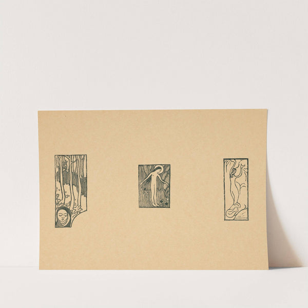 Sagesse (ensemble de sept éssais pour l’ouvrage Sagesse de Paul Verlaine) Pl. 3 (1889-1890) by Maurice Denis