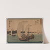Sail Boats by Utagawa Hiroshige II