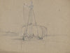 Sailboat loaded with hay (1850-1860)