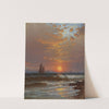 Sailboats at Sunset by Alfred Thompson Bricher