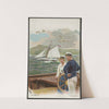 Sailing motif by Andreas Bloch