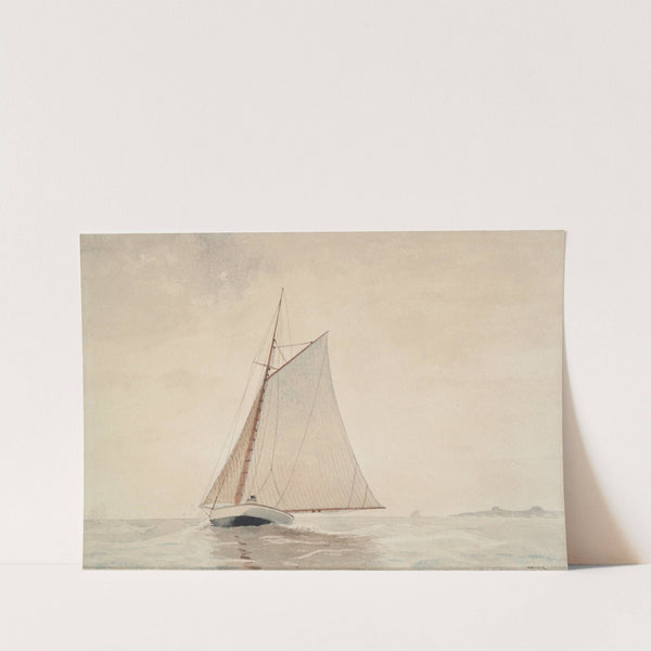Sailing off Gloucester by Winslow Homer