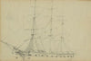 Sailing ship with three masts