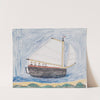 Sailing vessel or ship with cavalry by Howling Wolf