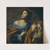 Saint Agnes by Massimo Stanzione