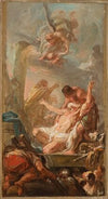 Saint Andrew, Brought by His Tormentors, Refuses to Worship the Pagan Gods