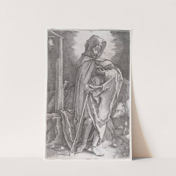 Saint Anthony by Lucas Van Leyden