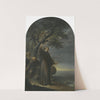 Saint Anthony Of Padua Preaching To The Fish by Francesco Trevisani