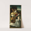 Saint Augustine and an Augustinian Canoness (1525-50) by Netherlandish School