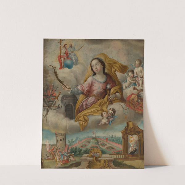 Saint Barbara by Anonymous