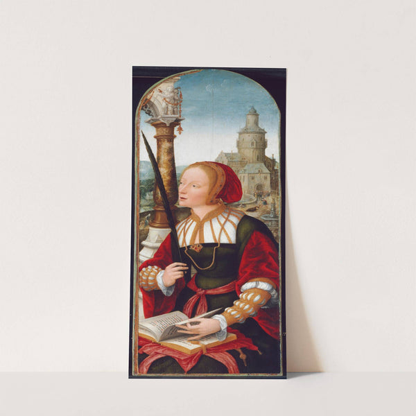 Saint Barbara (c. 1520) by Jean Bellegambe