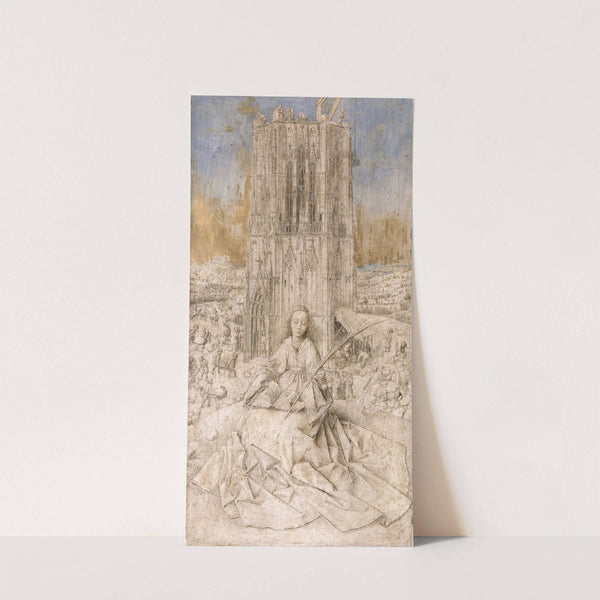 Saint Barbara by Jan van Eyck