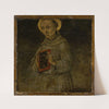 Saint Bernardin of Siena (ca 1485) by Guidoccio Cozzarelli