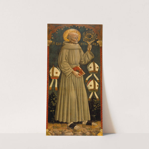 Saint Bernardino of Siena (circa 1470) by Dario di Giovanni