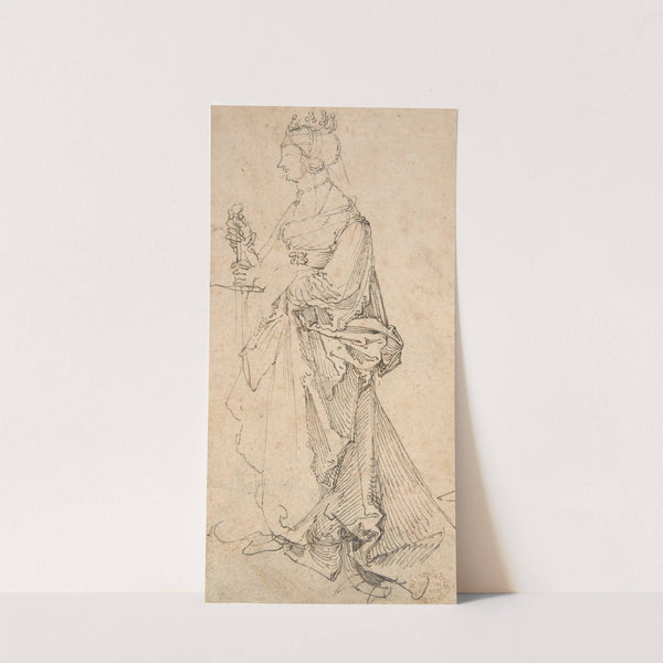 Saint Catherine of Alexandria (1490–1528) by Albrecht Dürer