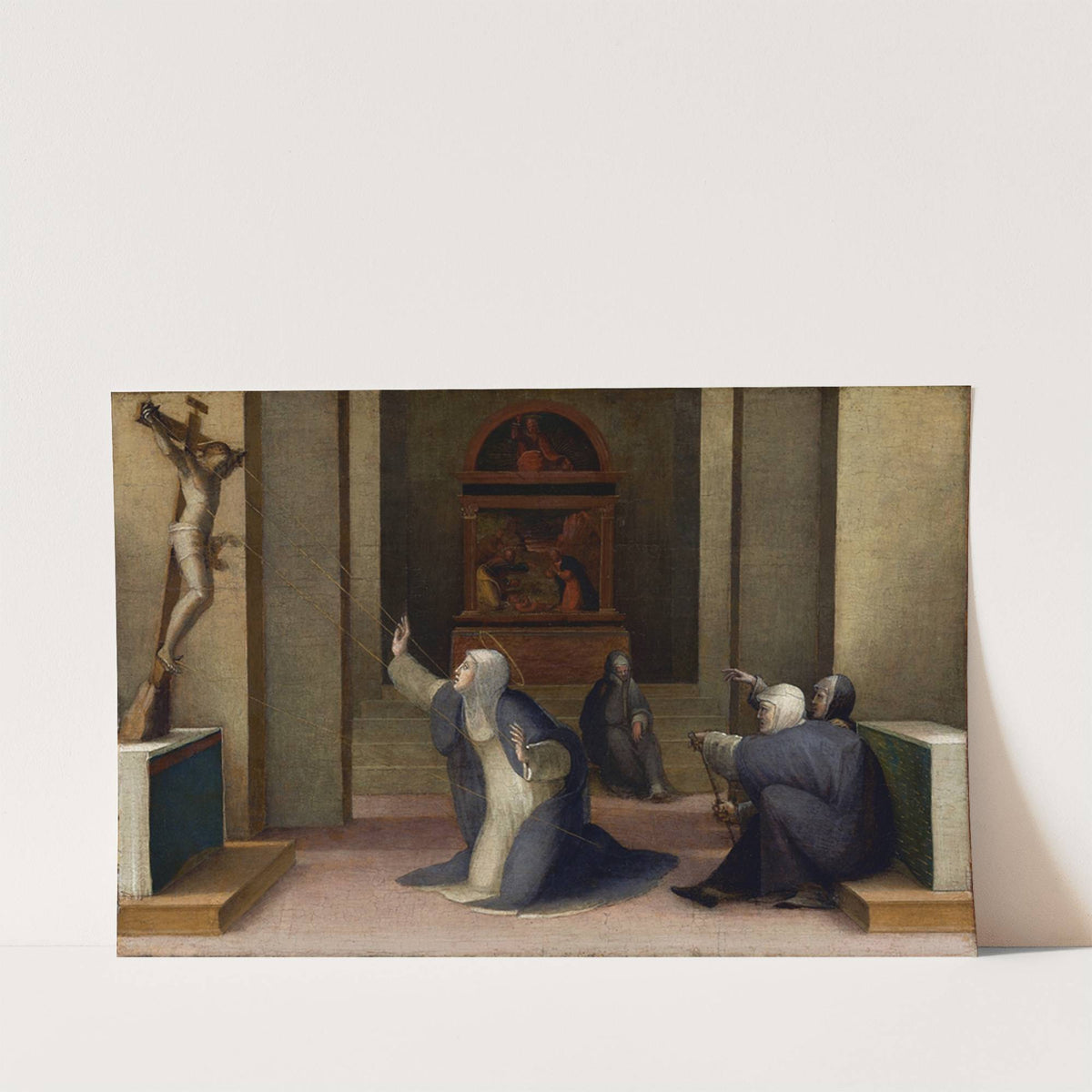 Saint Catherine of Siena Receiving the Stigmata by Domenico Beccafumi
