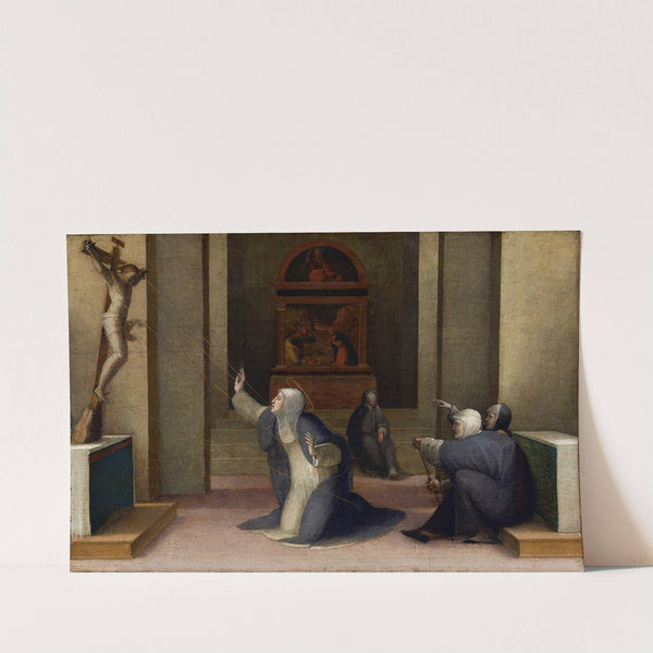 Saint Catherine of Siena Receiving the Stigmata by Domenico Beccafumi