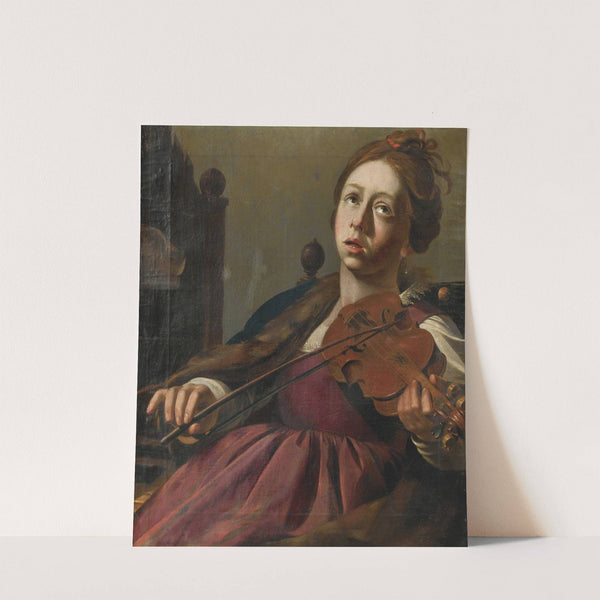 Saint Cecilia by Wouter Pietersz. Crabeth II