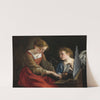 Saint Cecilia and an Angel (c. 1617-1618 and c. 1621-1627) by Orazio Gentileschi