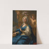 Saint Cecilia, Seated At An Organ, With Putti And An Angel by Sebastiano Conca