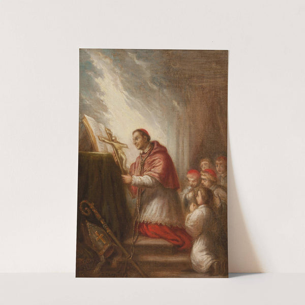 Saint Charles Borromée by Joseph-Nicolas Jouy