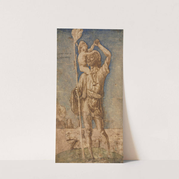 Saint Christopher (c.1500) by Andrea Mantegna
