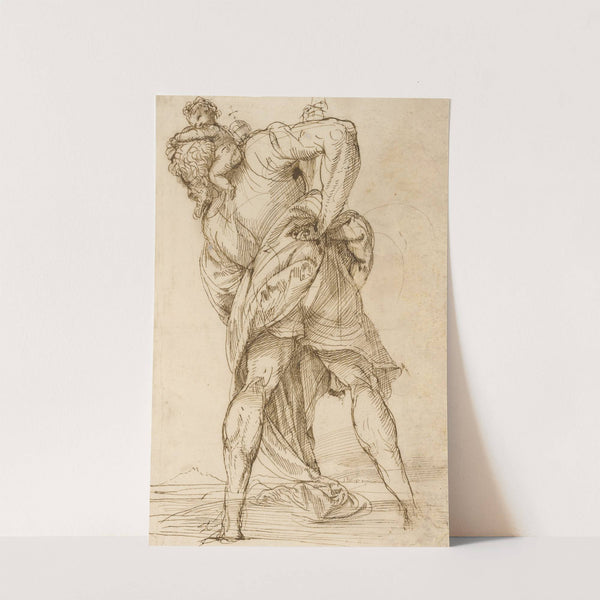 Saint Christopher by Domenico Campagnola