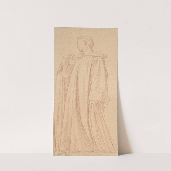 Saint Cloud; Study for the frieze at Saint-Vincent-de-Paul, Paris by Jean-Hippolyte Flandrin