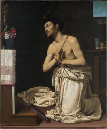 Saint Dominic in Penitence (ca. 1607)